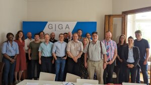 Group photo at the GIGA Office in Berlin (6.6.2023)